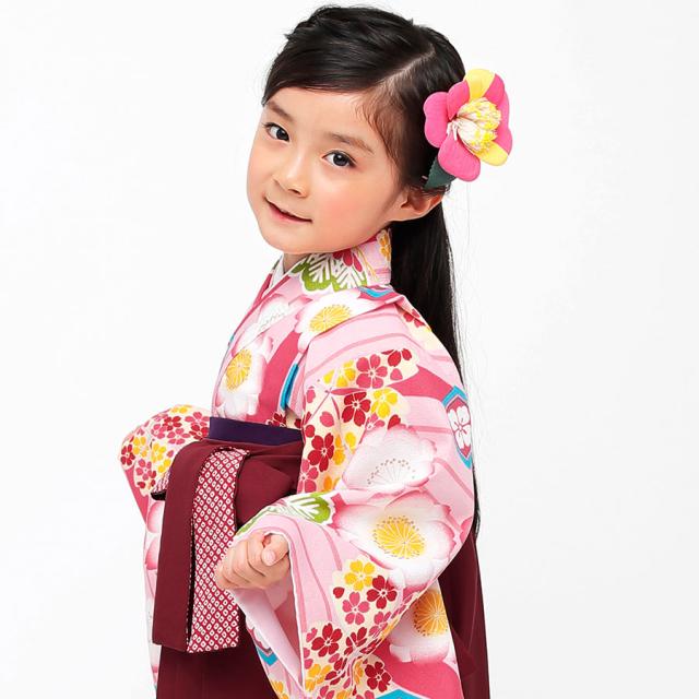 卒園用 小町kids 女児 着物 袴 レンタル 110cm 120cm 貸衣装 往復送料